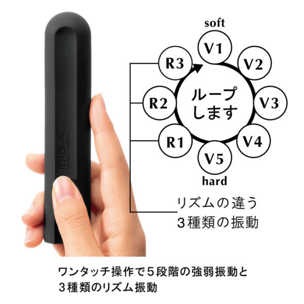 TENGA SVS -BLACK-テンガ エスブイエス ブラック