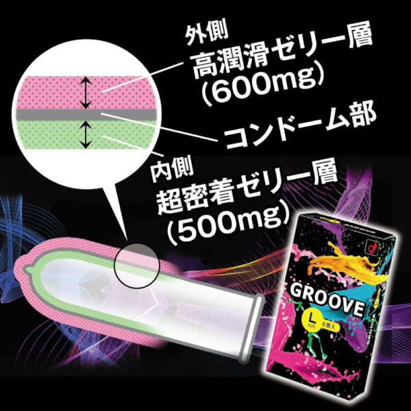 GROOVE　Lサイズ　6個入り