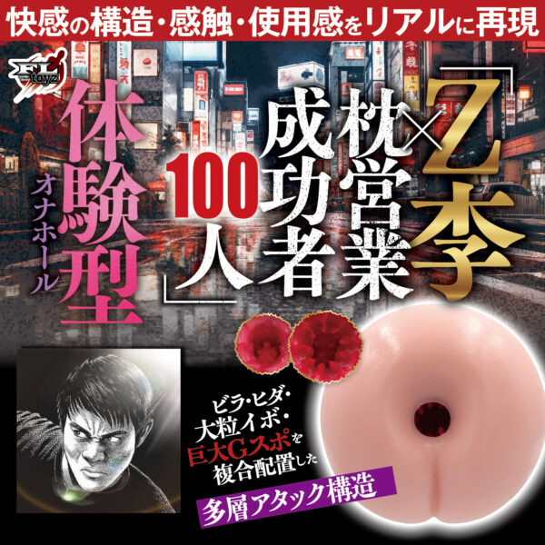 「Z李×枕営業成功者100人」伝説名器をリアル再現
